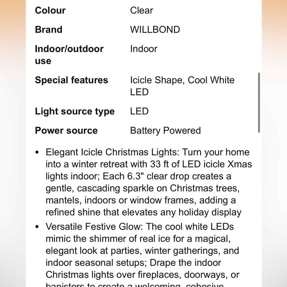 LED Icicle String Lights - Picture 6 of 11